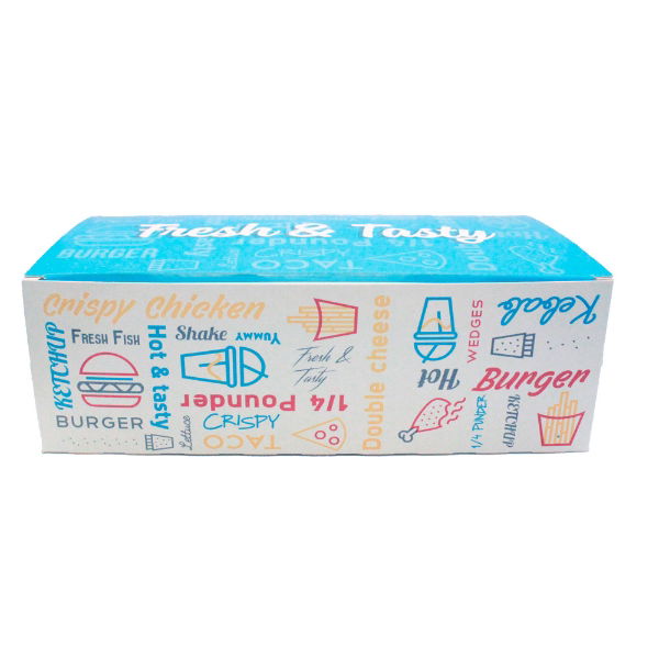 XL Fresh & Tasty Snack Box -(218x116x73mm) (200)
