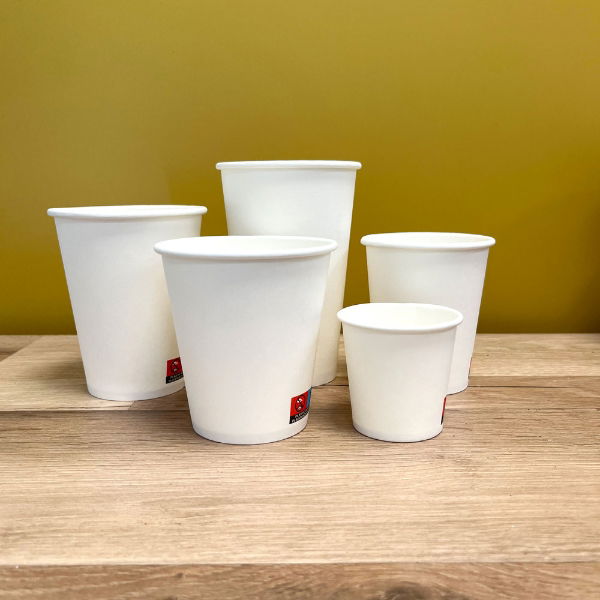 4oz White PE SW Hot CupsEspresso (20x50)